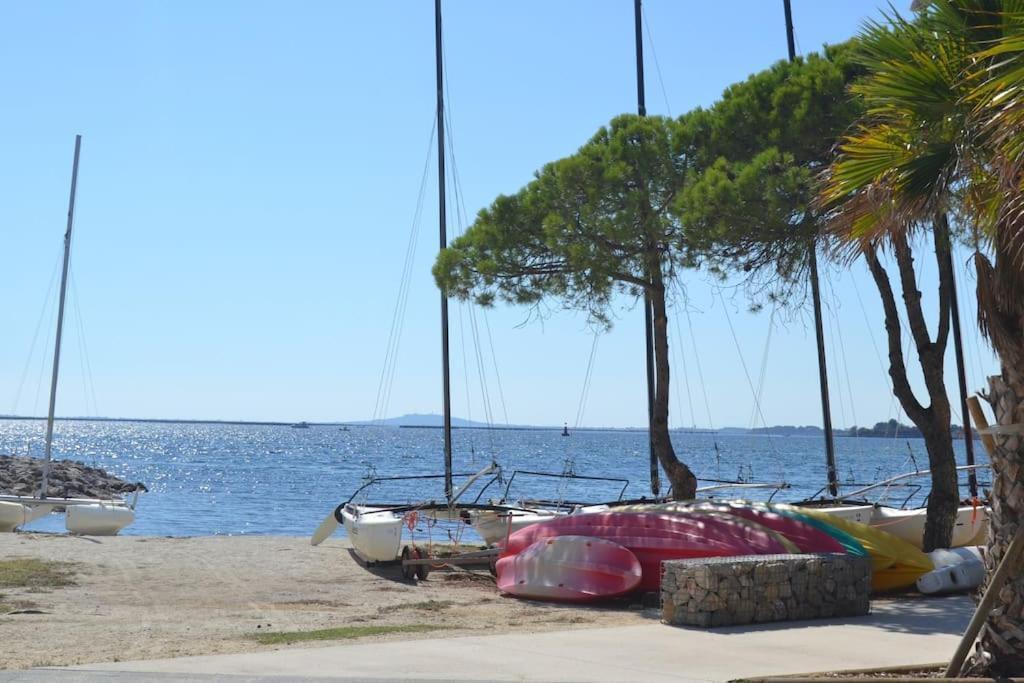 "Pour Vous" Studio Dans Villa Avec Piscine Mèze Esterno foto
